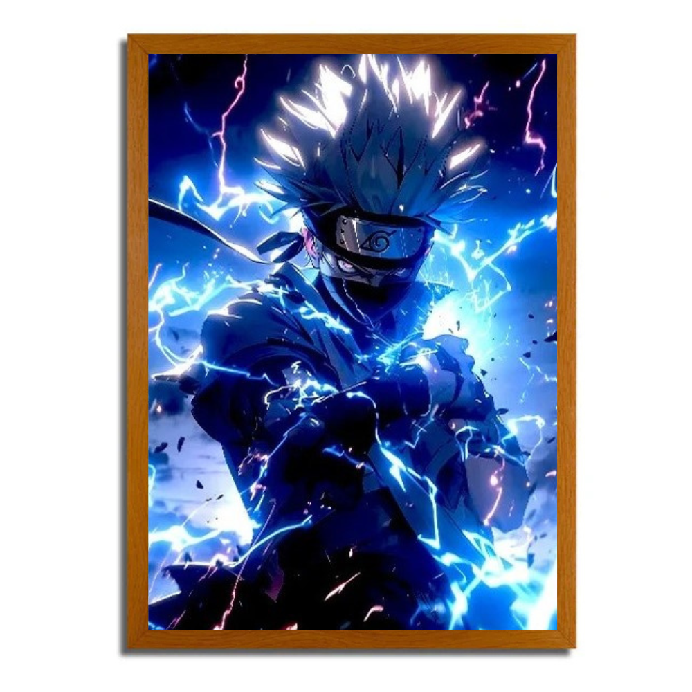 Kakashi Hatake Chidori Manga Light