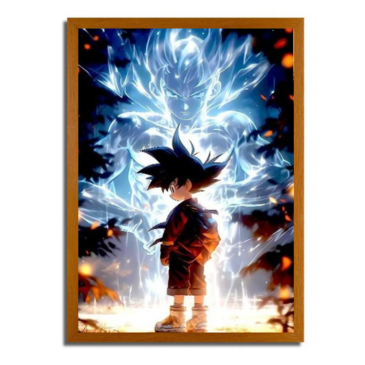 Kid Goku Manga Light