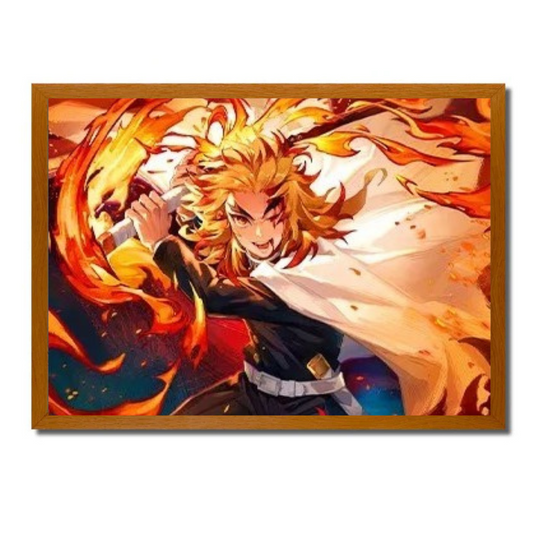 Rengoku Kyojuro Last Battle Manga Light